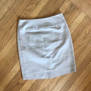 Banana Republic Beige Pencil Skirt